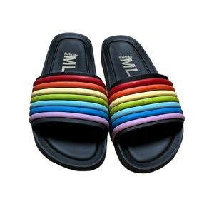 Melissa MLSA rainbow sandals